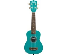 Kala Ukadelic Lochness Soprano -ukulele, sinivihreä