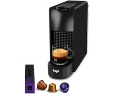 Kavos aparatas Nespresso Essenza Mini by Sage kapselikone, musta
