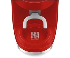 Smeg kavamalė CGF03RDEU, 15 Mahlgrade, 240g Bohnenbeh., 150W, Rot