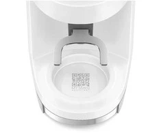 Smeg kavamalė CGF03WHEU, 15 Mahlgrade, 240g Bohnenbeh., 150W, Weiß