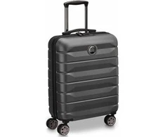 Kelioninis Delsey Air Armour Slim 55 cm matkalaukku, musta