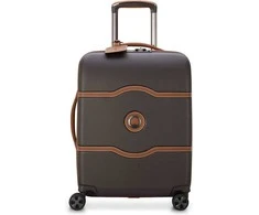 „Delsey Chatelet Air 2.0“ vežimėlis, kietas apvalkalas, rudas, 38 l, polikarbonatas (kompiuteris)