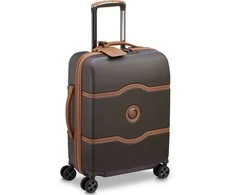 „Delsey Chatelet Air 2.0“ vežimėlis, kietas apvalkalas, rudas, 38 l, polikarbonatas (kompiuteris)