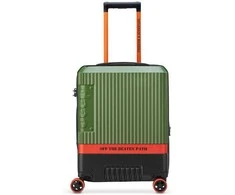 Kelioninis Delsey Jeep JH001A Cabin TR Case Slim matkalaukku, 55 cm, vihreä
