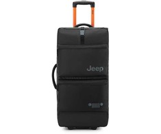 Kelioninis Delsey Jeep JS006B Trolley duffel matkalaukku, 73 cm, musta