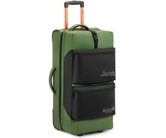 Kelioninis Delsey Jeep JS006B Trolley Duffle matkalaukku, 73 cm, vihreä