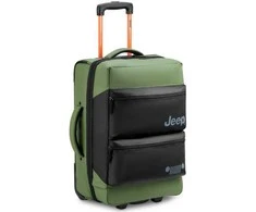 Kelioninis Delsey Jeep JS006B Trolley Duffle matkalaukku, 55 cm, vihreä