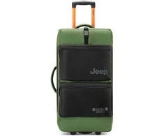 Kelioninis Delsey Jeep JS006B Trolley Duffle matkalaukku, 73 cm, vihreä