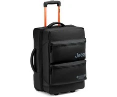 Kelioninis Delsey Jeep JS006B vežimėlio tipo lagaminas, 55 cm, juodas