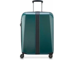 Kelioninis Delsey Promenade Hard 2.0 Expandable 66 cm -matkalaukku, vihreä