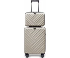 Kelioninis Feru Malibu 55 cm -matkalaukku ja pikkulaukku, khaki