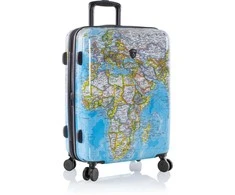 Kelioninis Heys Journey 3G Fashion Spinner 66 cm -matkalaukku, värillinen kartta