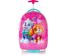Kelioninis Heys Nickelodeon Paw Patrol -lasten matkalaukku, pinkki/turkoosi
