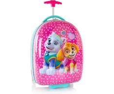 Kelioninis Heys Nickelodeon Paw Patrol -lasten matkalaukku, pinkki/turkoosi