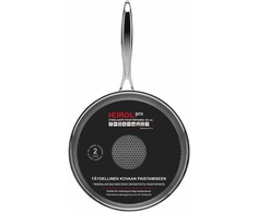 Keptuvė Heirol Pro Steelsafe, nerūdijantis plienas + nelipni danga, 28 cm
