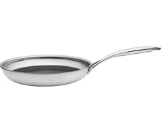 Keptuvė Heirol Pro Steelsafe, nerūdijantis plienas + nelipni danga, 24 cm