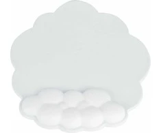 Kilimėlis ErgoWork Cloud -hiirimatto rannetuella, valkoinen