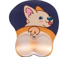 Kilimėlis ErgoWork Funny Dog -hiirimatto rannetuella