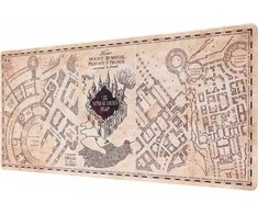 Harry Potter Haris Poteris – žaidimų/stalo kilimėlis XXL Huncwot žemėlapis (80 x 35 cm)