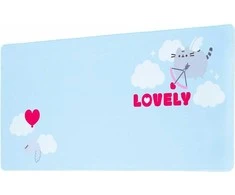 Pusheen - žaidimų / stalo kilimėlis XXL iš Purrfect Love kolekcijos (80 x 35 cm)
