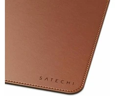 SATECHI Vegan-Leather Premium stalo kilimėlis (rudas)