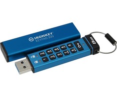 Kingston IronKey klaviatūra 200 8GB USB 3.0 AES Encrypted