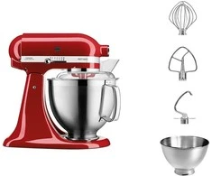 Virtuvinis kombainas KitchenAid Artisan 5KSM185PS 300 W 4,8 L Raudona