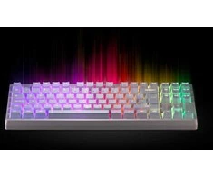 Klaviatūra Blackstorm Serenity TKL RGB mekaaninen pelinäppäimistö, valkoinen