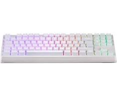 Klaviatūra Blackstorm Serenity TKL RGB mekaaninen pelinäppäimistö, valkoinen