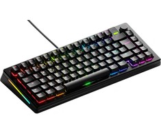Klaviatūra Glorious GMMK 3 Pro 75% -mekaaninen näppäimistö, Glorious Fox Linear -kytkimet, musta