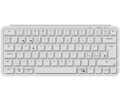 Klaviatūra Keychron B1 Pro Ultra-Slim langaton näppäimistö, valkoinen