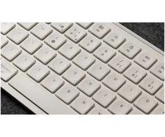 Klaviatūra Keychron B1 Pro Ultra-Slim langaton näppäimistö, valkoinen