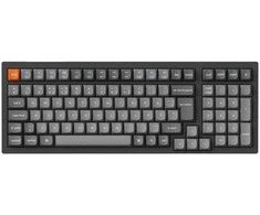 Klaviatūra Keychron K4 MAX belaidis trijų režimų karštojo keitimo QMK/VIA Keychron Super Raudona