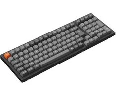 Klaviatūra Keychron K4 MAX belaidis trijų režimų karštojo keitimo QMK/VIA Keychron itin rudas