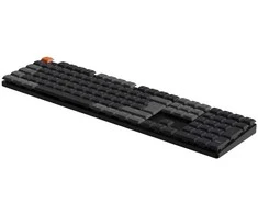 Klaviatūra Keychron K5v2 RGB aliuminio karšto keitimo QMK Keychron žemo profilio 2.0 rudas