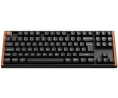 Klaviatūra Keychron K8 HE SE 80 % pelinäppäimistö, musta/puu