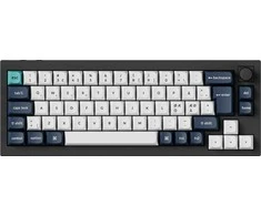 Klaviatūra Keychron Q2 Max, laidinis ir belaidis, USB + RF belaidis + „Bluetooth“, magnetinis-mechaninis rakto jungiklis, RGB LED, juodas, anglies pluošto