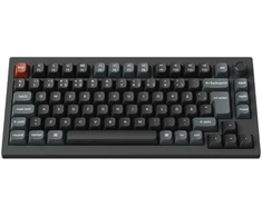 Klaviatūra Keychron V1 Ultra 75% 8K Wireless Tri-Mode Juodas Keychron POM Brown