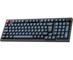 Klaviatūra Keychron Keychron V5 MAX 96% Knob Wireless Tri-Mode QMK/VIA Gateron Jupiter Brown Switch Carbon Juodas