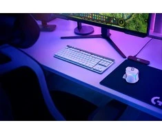 Belaidė klaviatūra Logitech G515 LIGHTSPEED TKL, Baltos spalvos, Išdėstymas: Šiaurės šalių