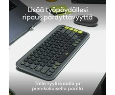 Pelė Logitech – Pop Icon Combo Nordic – Graphite