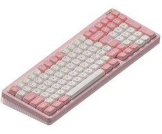 Klaviatūra NuPhy Halo96 V2 mekaaninen näppäimistö, Sakura Fizz, Raspberry-kytkimet