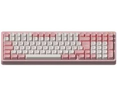 Klaviatūra NuPhy Halo96 V2 mekaaninen näppäimistö, Sakura Fizz, Raspberry-kytkimet