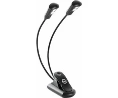 Konig &amp; Meyer Natų apšvietimas Double2 LED FlexLight, pakraunamas K&amp;M 12259-000-55