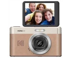 „Kodak PixPro C1 Raudona“ + 16 GB atminties kortelė