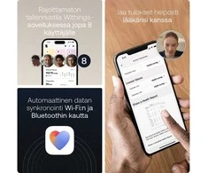 Kraujospūdžio matuoklis Withings Bpm Vision AFib BT balta