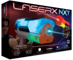 Laser X lazerinis X lazerinis X NXT Double Blaster, Laserpyssypeli
