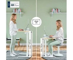 Leitz Ergo składane biurko balta