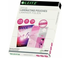 Leitz Esselte Folia do laminowania A5, 100 vnt, 125mic (33807)