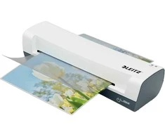 Laminavimo aparatas Leitz iLAM Home A4, 125mic, baltos/pilkos spalvos